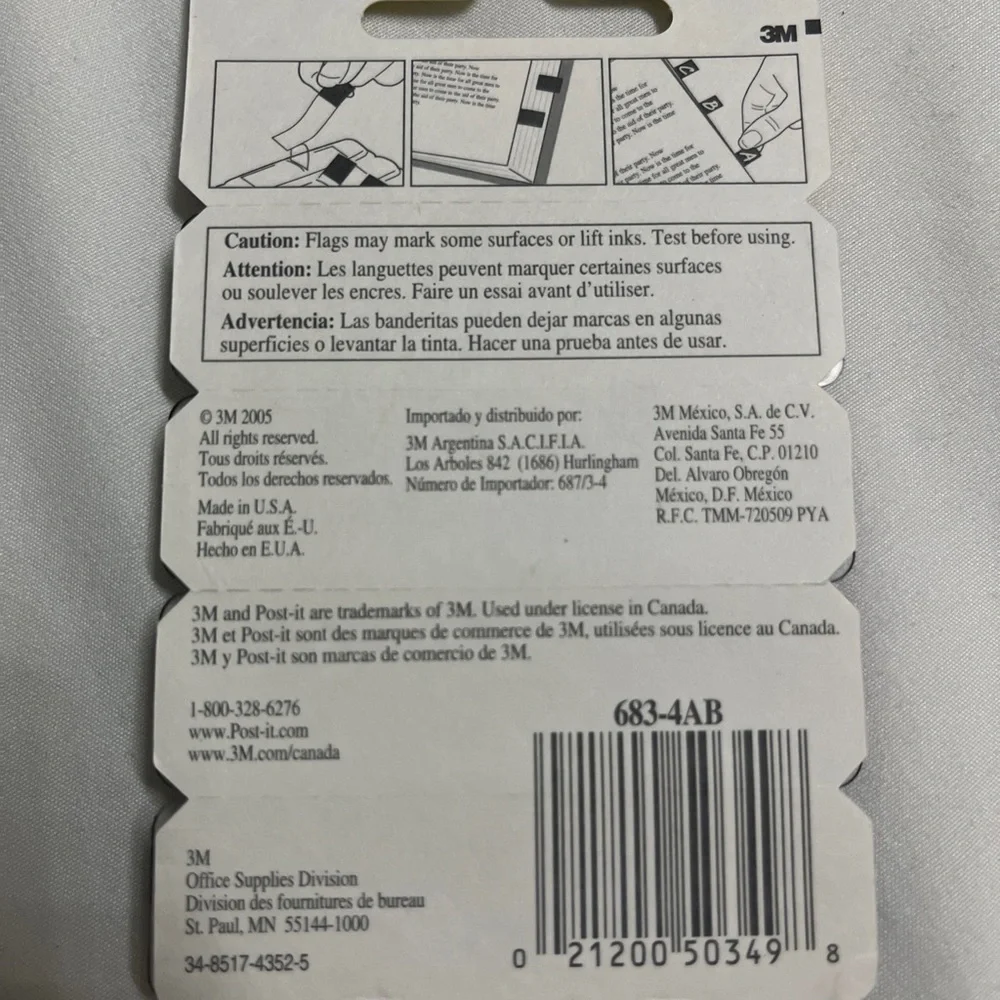 2x Post-It Flags 2 Packs